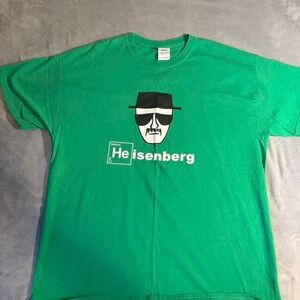 Heisenberg Breaking Bad green‎ cotton tee XL